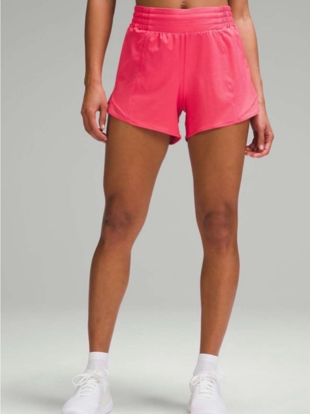 lululemon Hotty Hot HR Short 4" Lined (NWT) Lip Gloss, Size 6